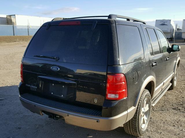 1FMZU74W53UA90001 - 2003 FORD EXPLORER E BLACK photo 4