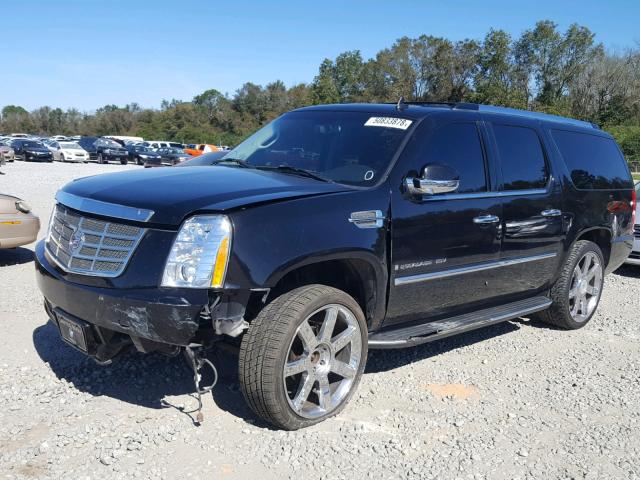 1GYFK66857R362166 - 2007 CADILLAC ESCALADE E BLACK photo 2