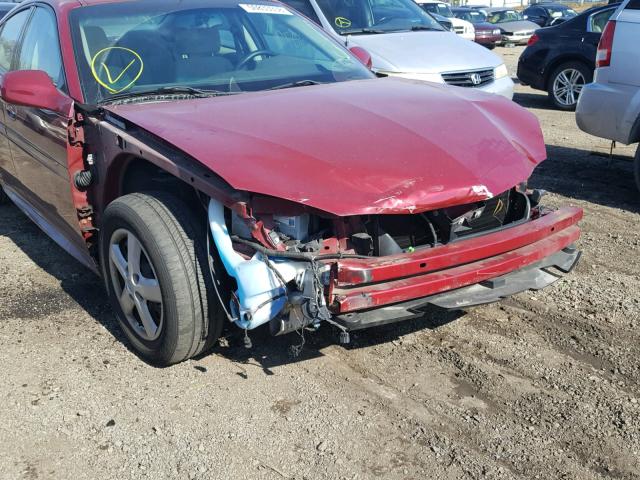 2G2WP522951242819 - 2005 PONTIAC GRAND PRIX RED photo 9