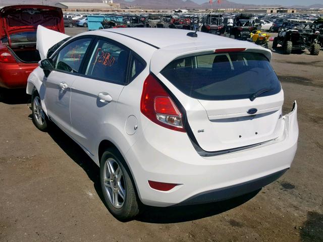 3FADP4EJ5KM155171 - 2019 FORD FIESTA SE WHITE photo 3