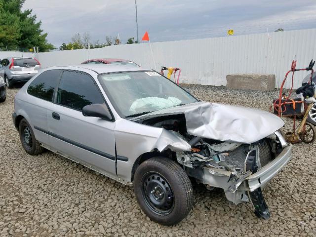 2HGEJ6346XH113771 - 1999 HONDA CIVIC DX SILVER photo 1