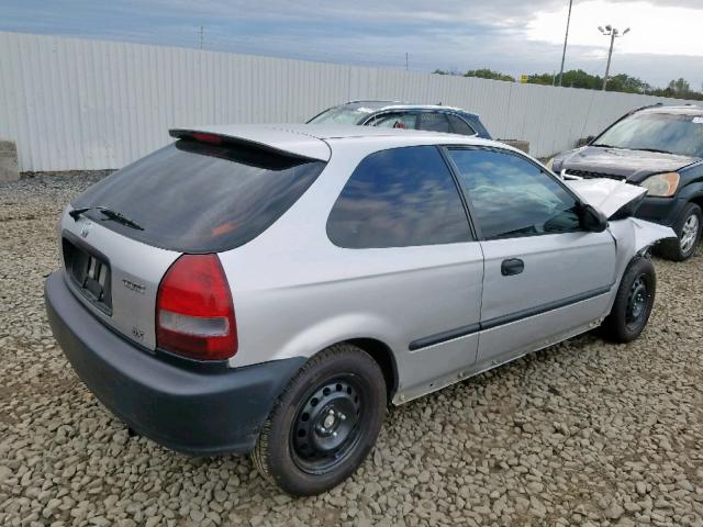 2HGEJ6346XH113771 - 1999 HONDA CIVIC DX SILVER photo 4