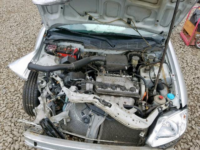 2HGEJ6346XH113771 - 1999 HONDA CIVIC DX SILVER photo 7