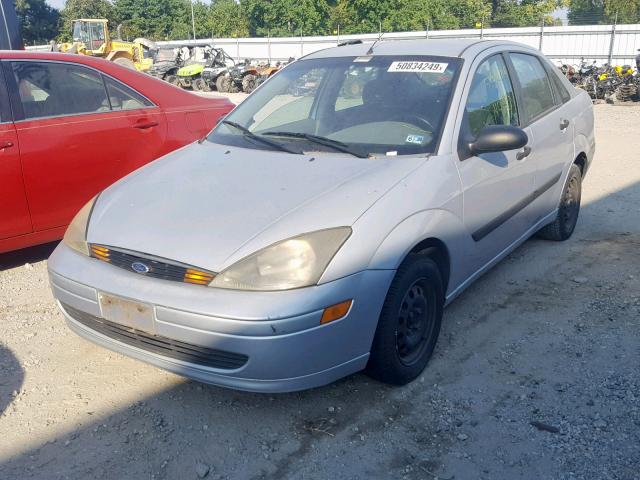 1FAFP33P23W277157 - 2003 FORD FOCUS LX SILVER photo 2