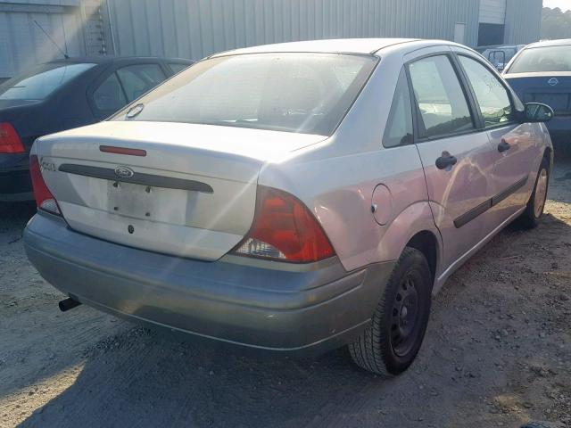 1FAFP33P23W277157 - 2003 FORD FOCUS LX SILVER photo 4