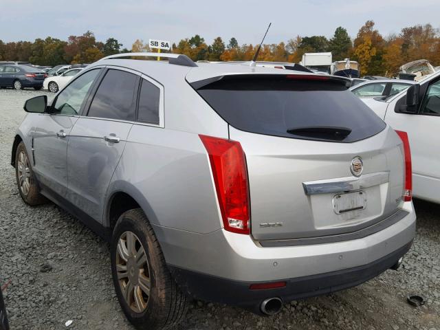 3GYFNAEY6BS556349 - 2011 CADILLAC SRX LUXURY SILVER photo 3