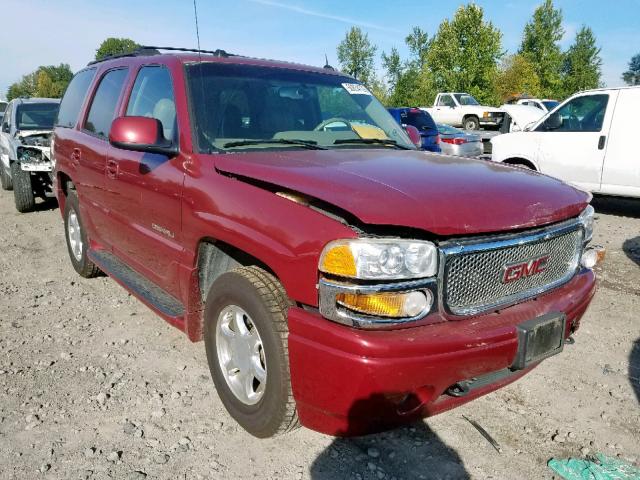 1GKEK63U15J121482 - 2005 GMC YUKON DENA MAROON photo 1