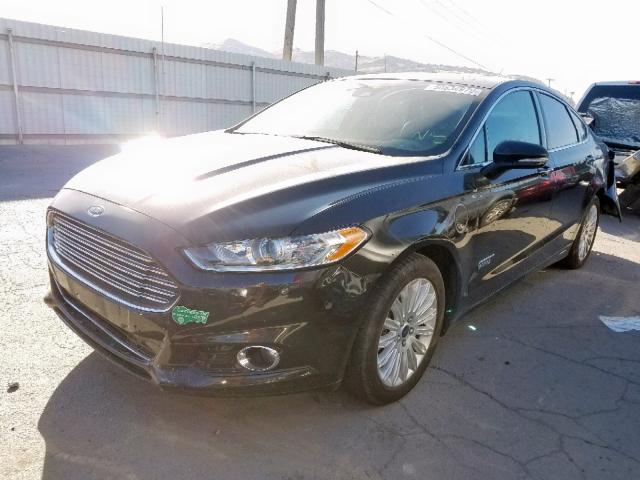 3FA6P0SU9ER112234 - 2014 FORD FUSION TIT BLACK photo 2