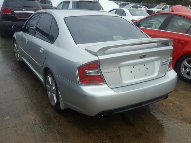 4S3BL676576209447 - 2007 SUBARU LEGACY GT SILVER photo 3