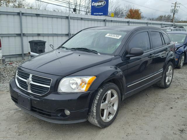 1B3HB78K48D671544 - 2008 DODGE CALIBER R/ BLACK photo 2