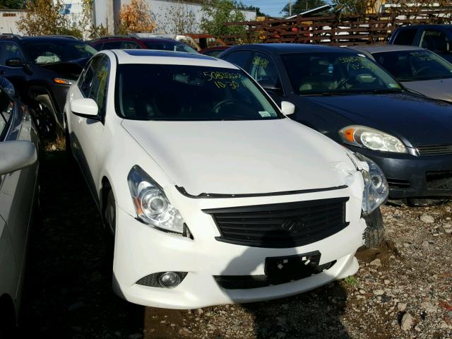 JN1CV6AR3CM676991 - 2012 INFINITI G37 WHITE photo 1