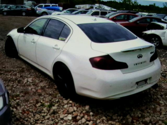 JN1CV6AR3CM676991 - 2012 INFINITI G37 WHITE photo 3