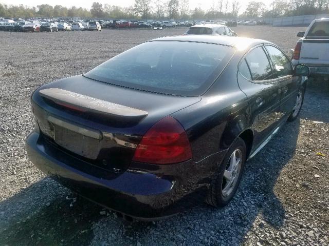 2G2WP522X41284270 - 2004 PONTIAC GRAND PRIX BLACK photo 4