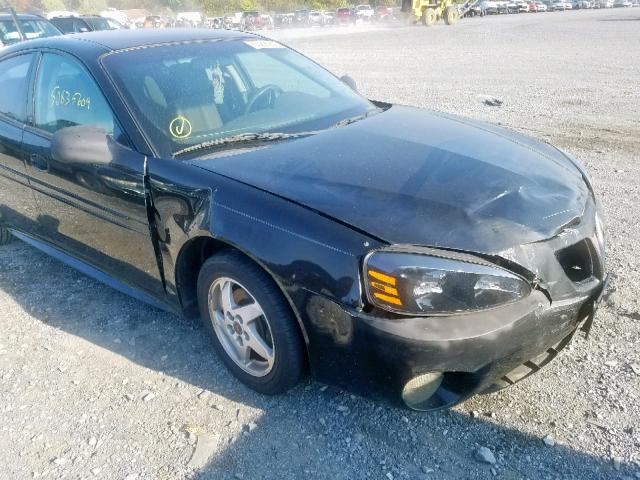 2G2WP522X41284270 - 2004 PONTIAC GRAND PRIX BLACK photo 9