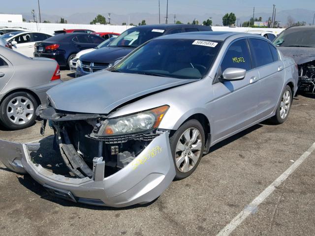 1HGCP26818A165550 - 2008 HONDA ACCORD EXL SILVER photo 2