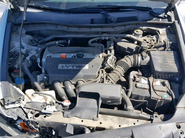 1HGCP26818A165550 - 2008 HONDA ACCORD EXL SILVER photo 7