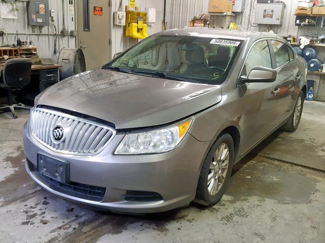 1G4GB5GG5AF150964 - 2010 BUICK LACROSSE C TAN photo 2