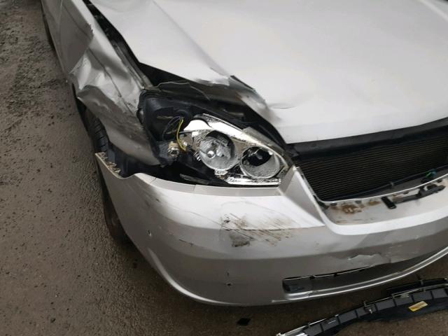 1G1ZS58F67F195979 - 2007 CHEVROLET MALIBU LS 银色 照片 9