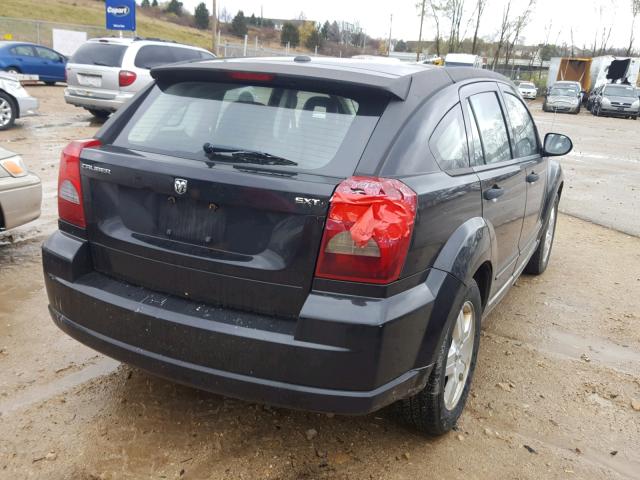 1B3HB48CX8D602316 - 2008 DODGE CALIBER SX BLACK photo 4