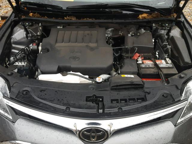 4T1BK1EB4JU274231 - 2018 TOYOTA AVALON XLE CHARCOAL photo 7