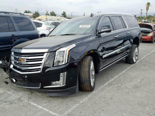 1GYS4KKJ4JR271634 - 2018 CADILLAC ESCALADE E BLACK photo 2