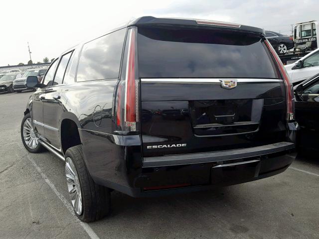 1GYS4KKJ4JR271634 - 2018 CADILLAC ESCALADE E BLACK photo 3