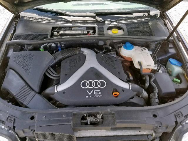 WAUCD64B64N084587 - 2004 AUDI A6 S-LINE BLUE photo 7