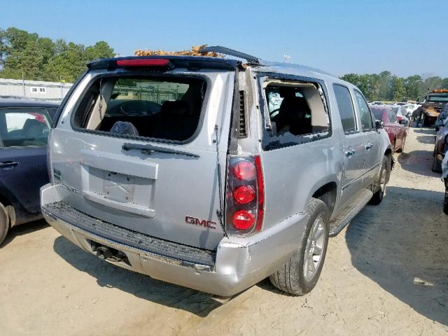 1GKS2MEF8CR169291 - 2012 GMC YUKON XL D SILVER photo 4