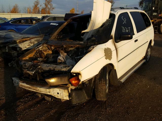 2FMZA5141WBD25410 - 1998 FORD WINDSTAR W WHITE photo 2