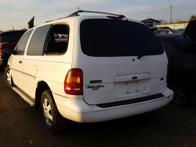 2FMZA5141WBD25410 - 1998 FORD WINDSTAR W WHITE photo 3