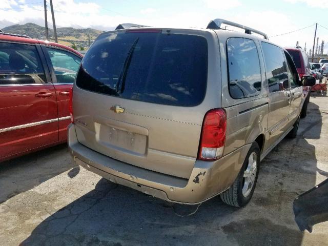 1GNDV33L86D177804 - 2006 CHEVROLET UPLANDER L GOLD photo 4