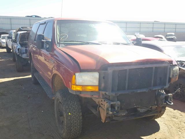 1FMNU41S8YEA46767 - 2000 FORD EXCURSION RED photo 1