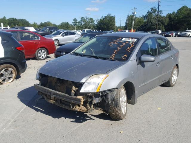 3N1AB6AP1CL753141 - 2012 NISSAN SENTRA 2.0 GRAY photo 2