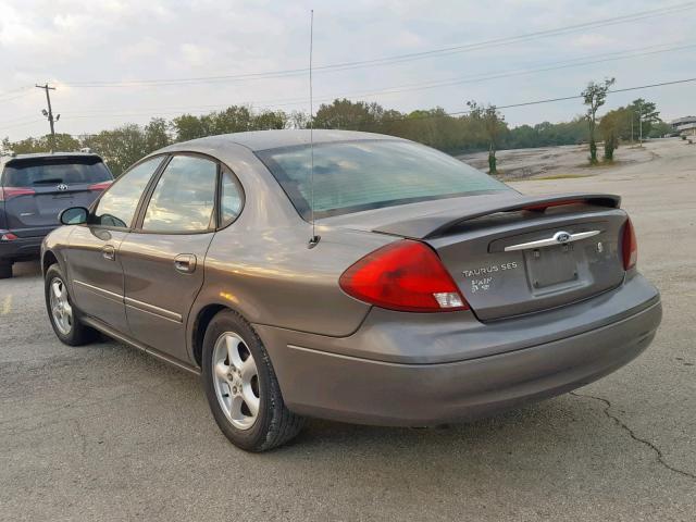 1FAFP55S73A128494 - 2003 FORD TAURUS SES GRAY photo 3