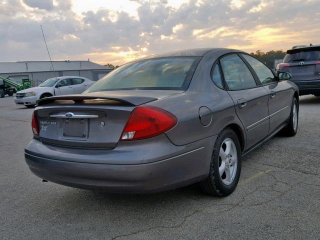 1FAFP55S73A128494 - 2003 FORD TAURUS SES GRAY photo 4