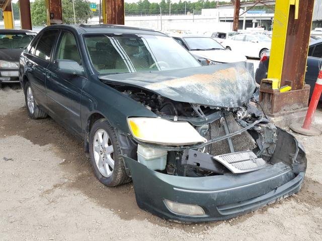 4T1BF28B21U133616 - 2001 TOYOTA AVALON XL GREEN photo 1