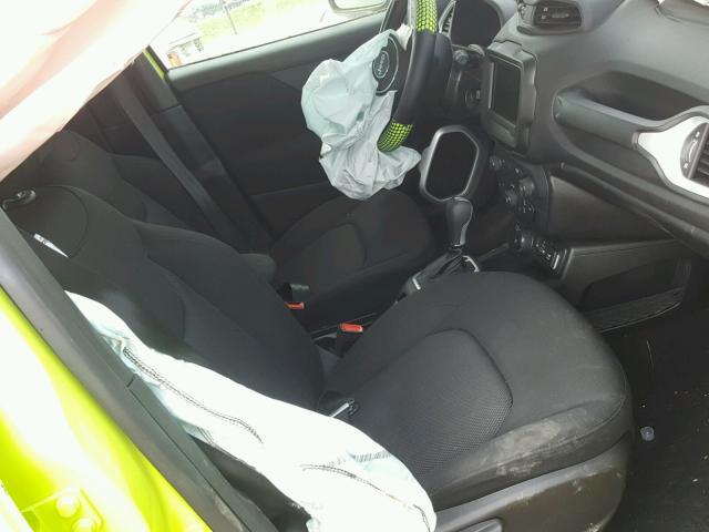 ZACCJBAB9JPH30202 - 2018 JEEP RENEGADE S GREEN photo 5