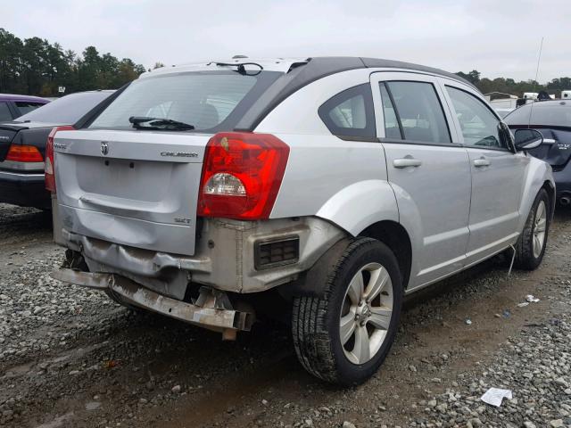 1B3CB4HA0AD651202 - 2010 DODGE CALIBER SX SILVER photo 4