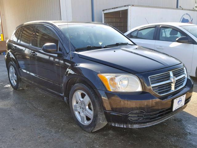 1B3HB48A19D197219 - 2009 DODGE CALIBER SX BLACK photo 1