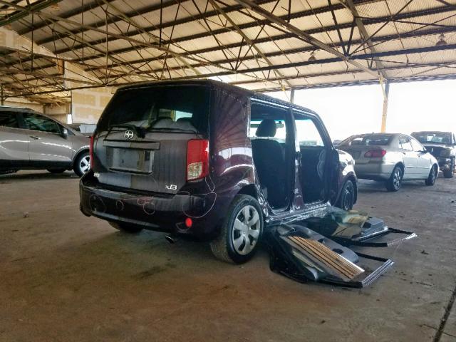 JTLZE4FE3CJ009331 - 2012 TOYOTA SCION XB 栗色 照片 4