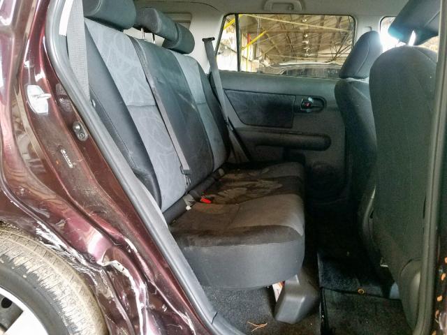 JTLZE4FE3CJ009331 - 2012 TOYOTA SCION XB 栗色 照片 6