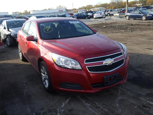 1G11D5RR4DF112951 - 2013 CHEVROLET MALIBU 1LT RED photo 1