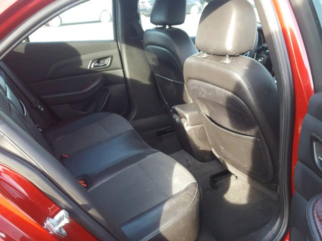 1G11D5RR4DF112951 - 2013 CHEVROLET MALIBU 1LT RED photo 6