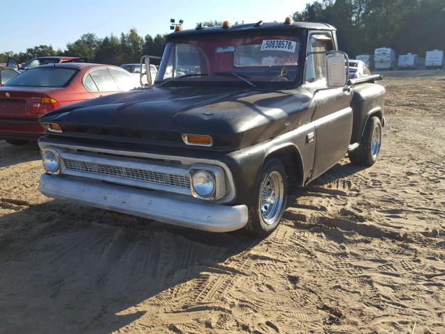 C1446A145153 - 1966 CHEVROLET C-10 BLACK photo 2