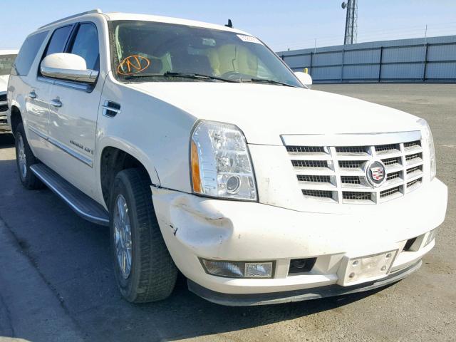 1GYFK66817R258032 - 2007 CADILLAC ESCALADE E WHITE photo 1