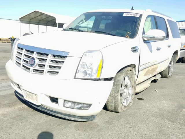 1GYFK66817R258032 - 2007 CADILLAC ESCALADE E WHITE photo 2