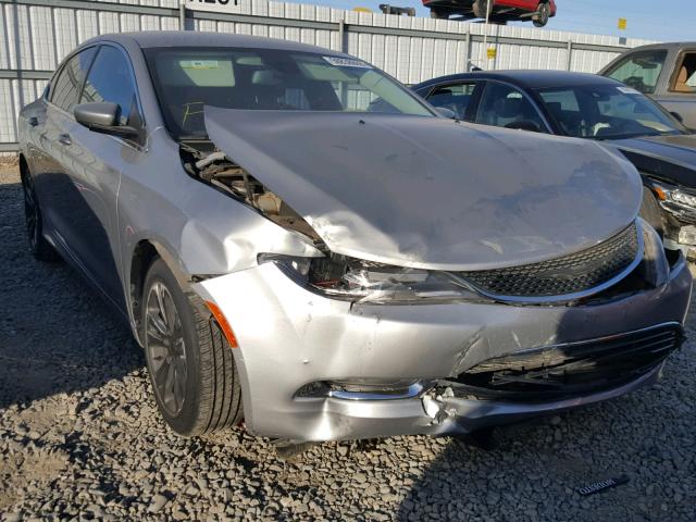 1C3CCCAB5FN749012 - 2015 CHRYSLER 200 LIMITE SILVER photo 1