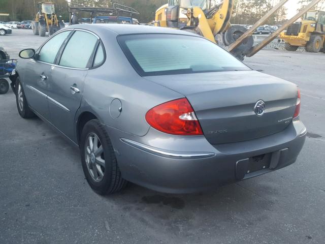 2G4WD582381232900 - 2008 BUICK LACROSSE C GRAY photo 3