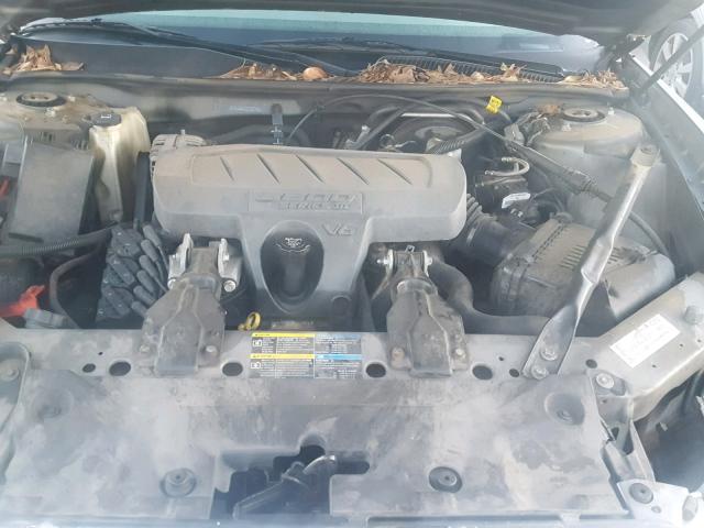 2G4WD582381232900 - 2008 BUICK LACROSSE C GRAY photo 7