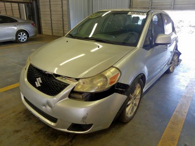 JS2YC414185100633 - 2008 SUZUKI SX4 GRAY photo 2